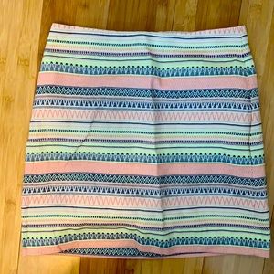 Striped LOFT skirt like NEW